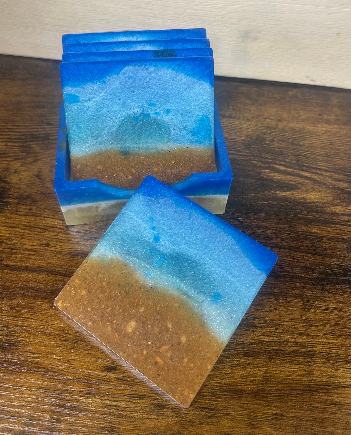 Resin Coaster Set