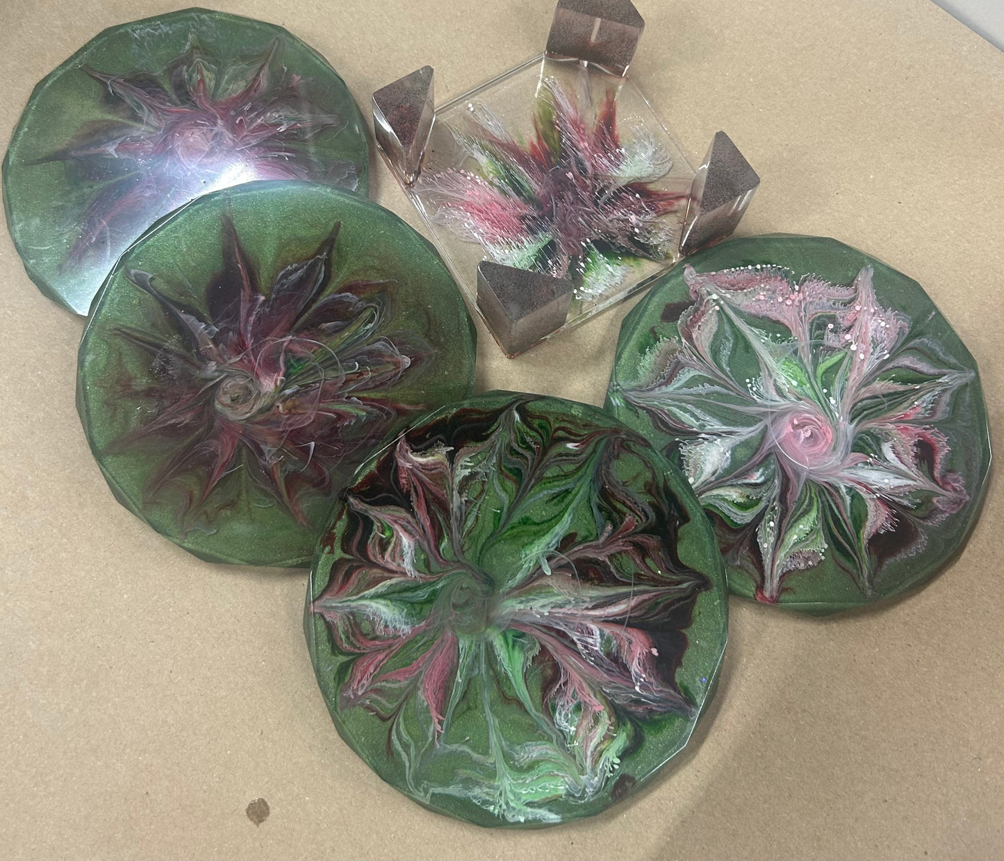 Large coaster set