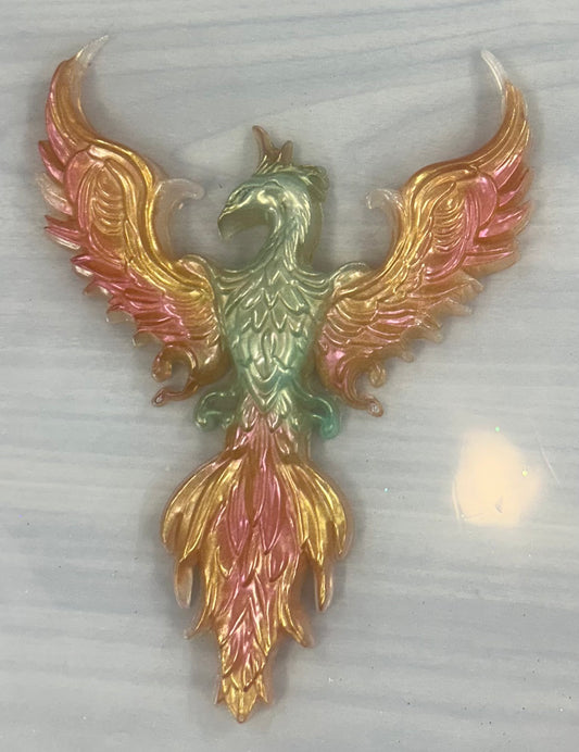 Resin Phoenix (6x8 inches)