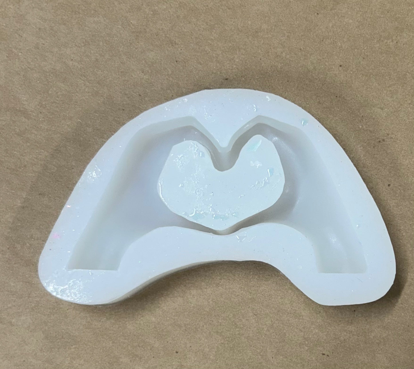 helping hands and Hand heart