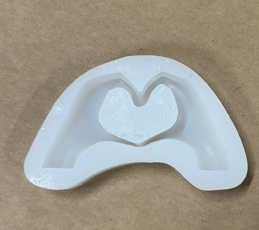 helping hands and Hand heart